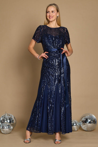 Mother Of The Bride Long Dress Navy