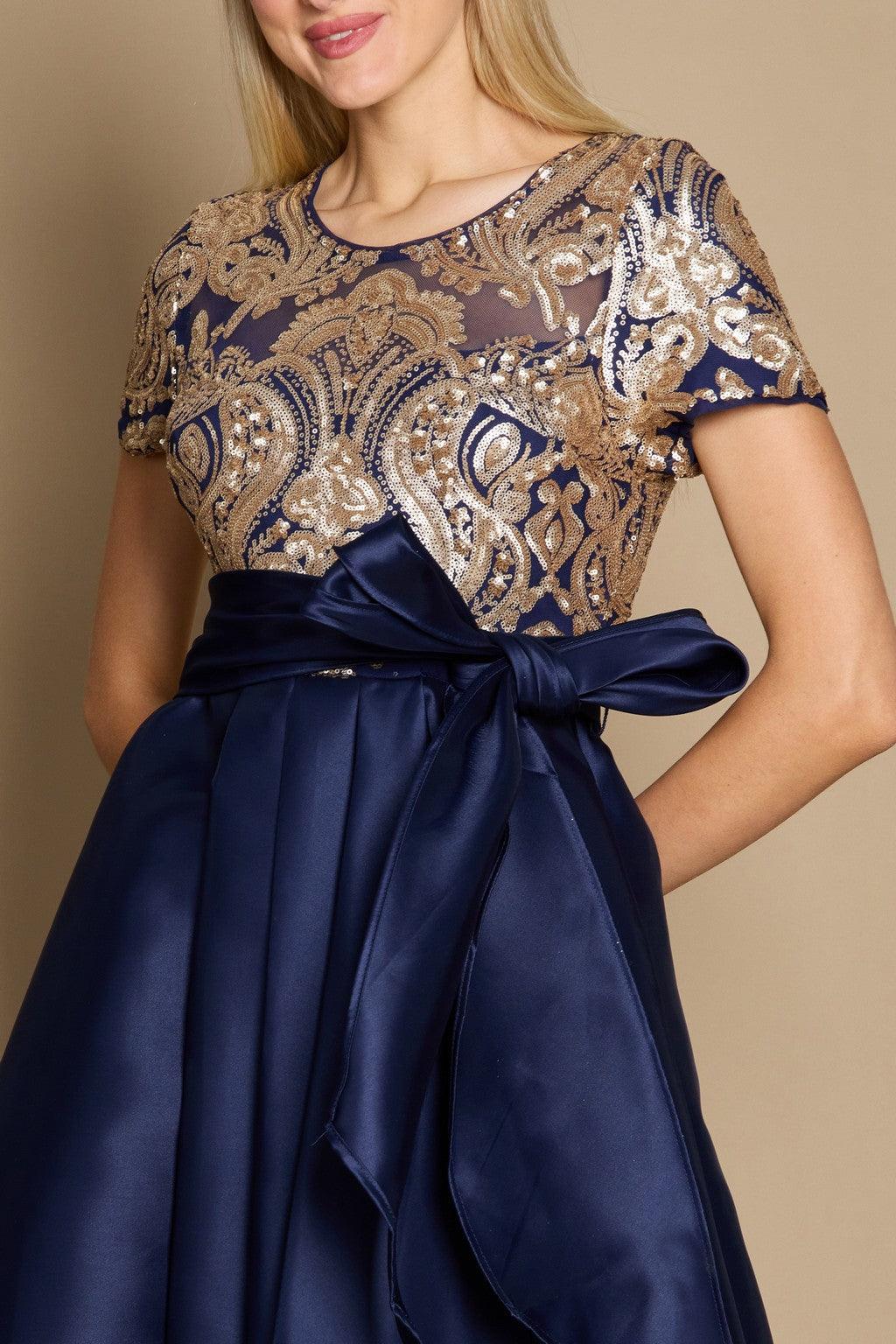 Plus Size Formal Dress High Low Hem R&M Richards 5492W