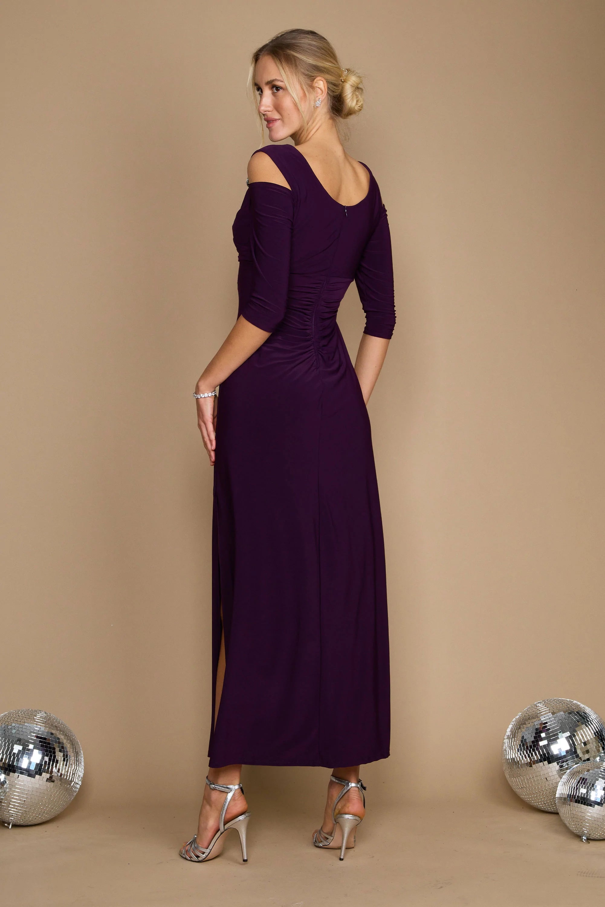 R M Richards 8950W Plus Size Long Formal Dress for 39.99 The