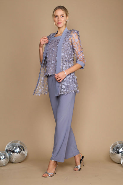 Navy R&M Richards 9462W Long Plus Size Formal Pant Set for $49.99 – The ...