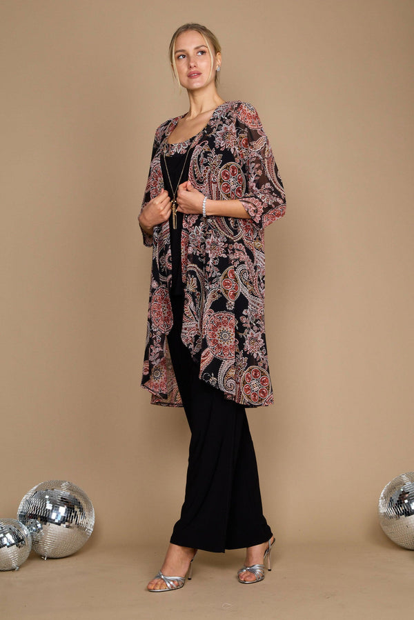 Formal Sleeveless Pant Suit Jacket R&M Richards 9768W