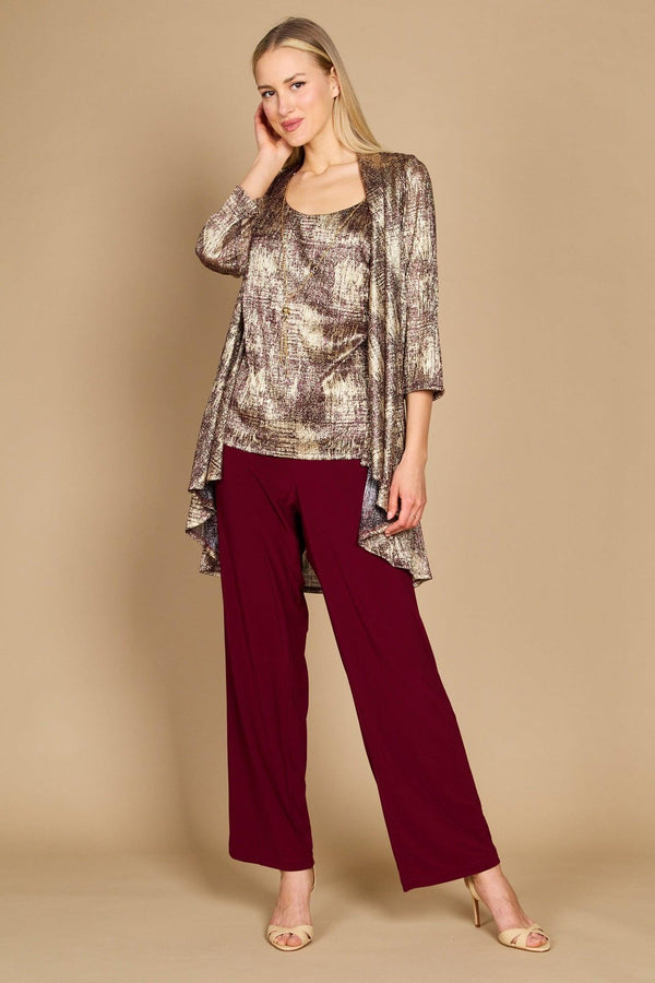 Formal Duster Pant Set Duster R&M Richards 7292W