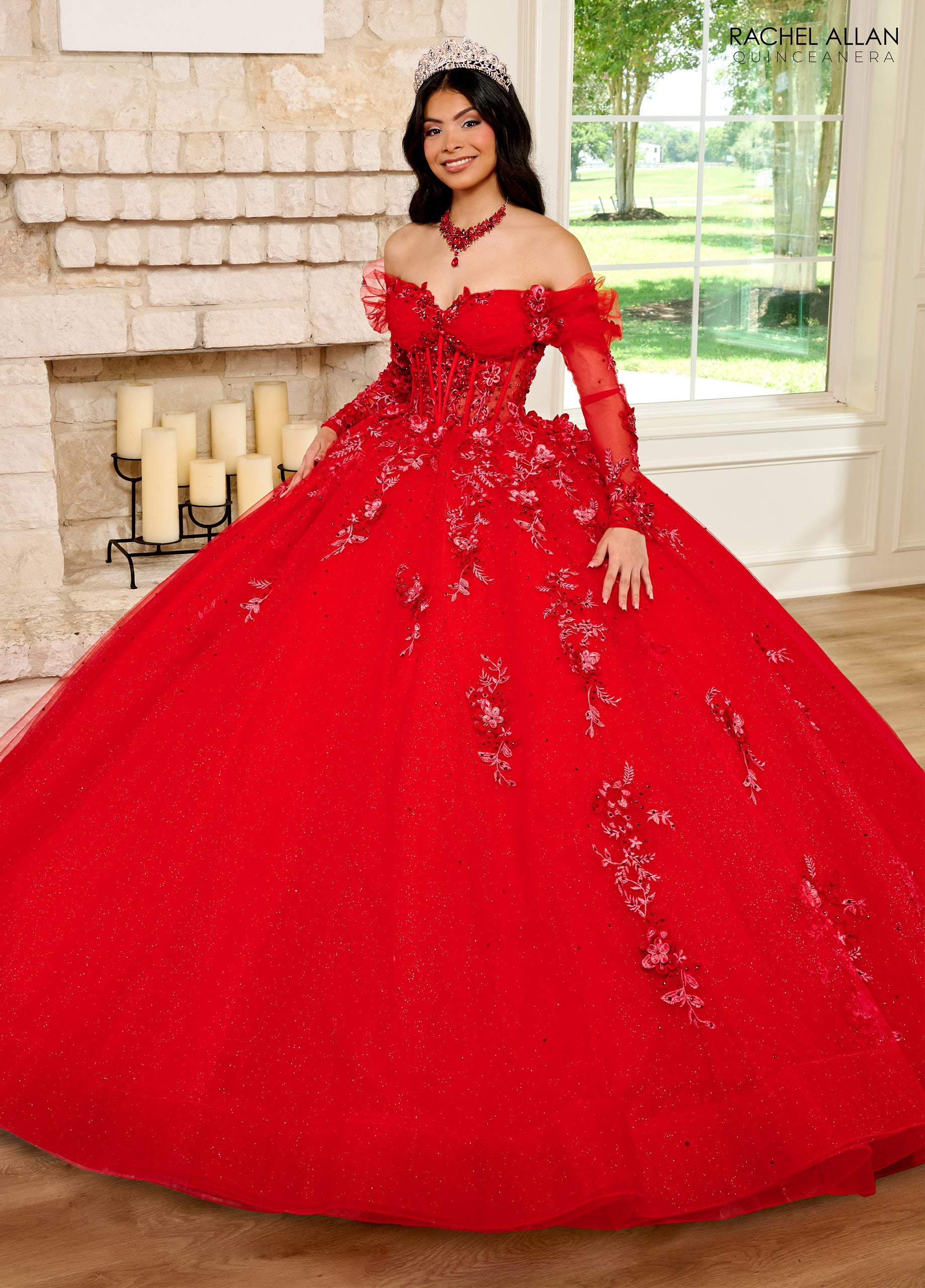 Rachel Allan RQ2188 Long Quinceanera Ball Gown