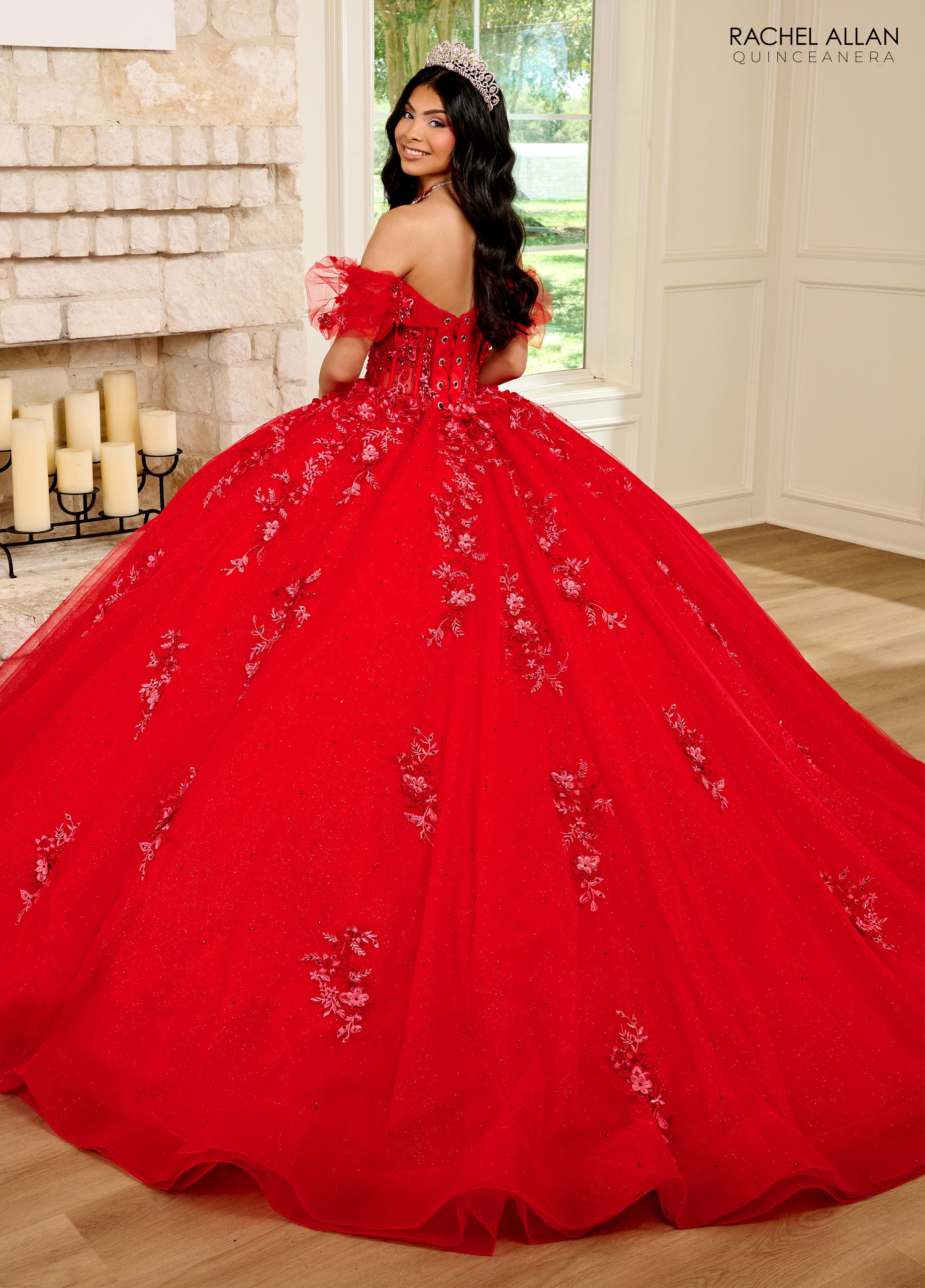 Quinceanera Dresses Long Quinceanera Ball Gown Red