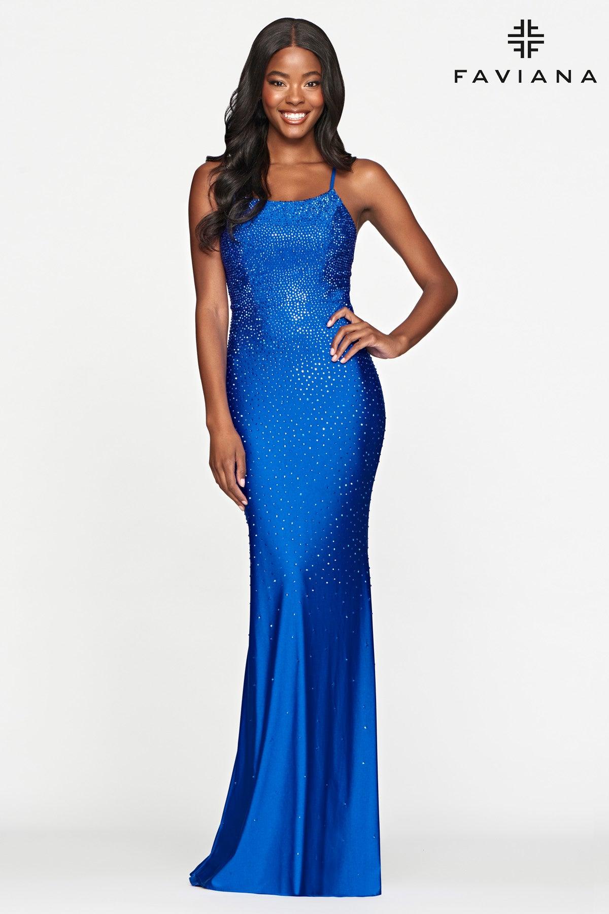 Faviana S10506 Prom Long Formal Evening Dress