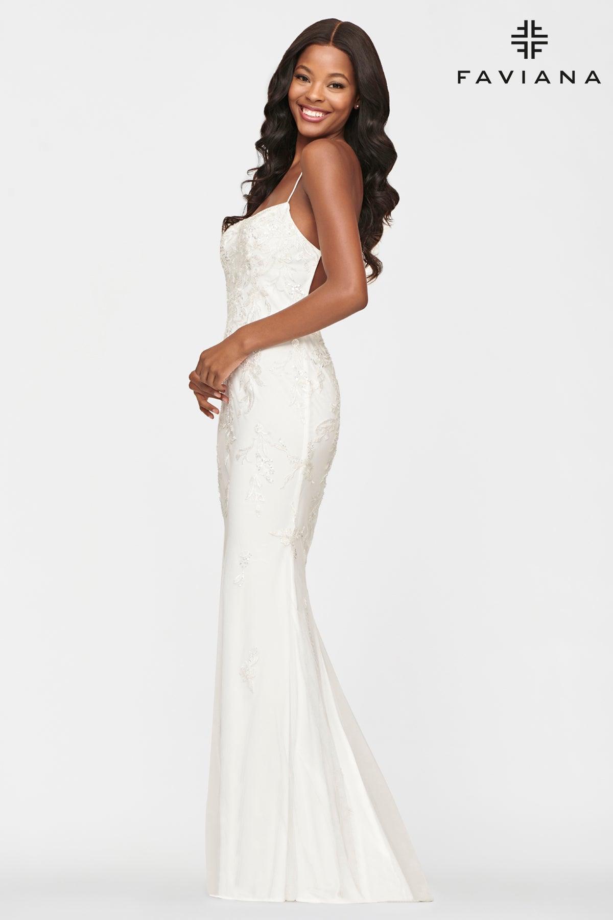 Prom Dresses Long Formal Prom Dress  Ivory