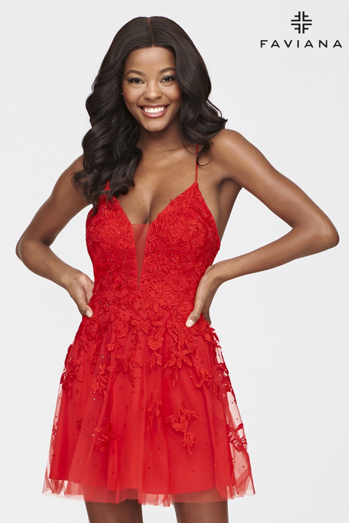 Cocktail Dresses Short Spaghetti Strap Homecoming Dress Red
