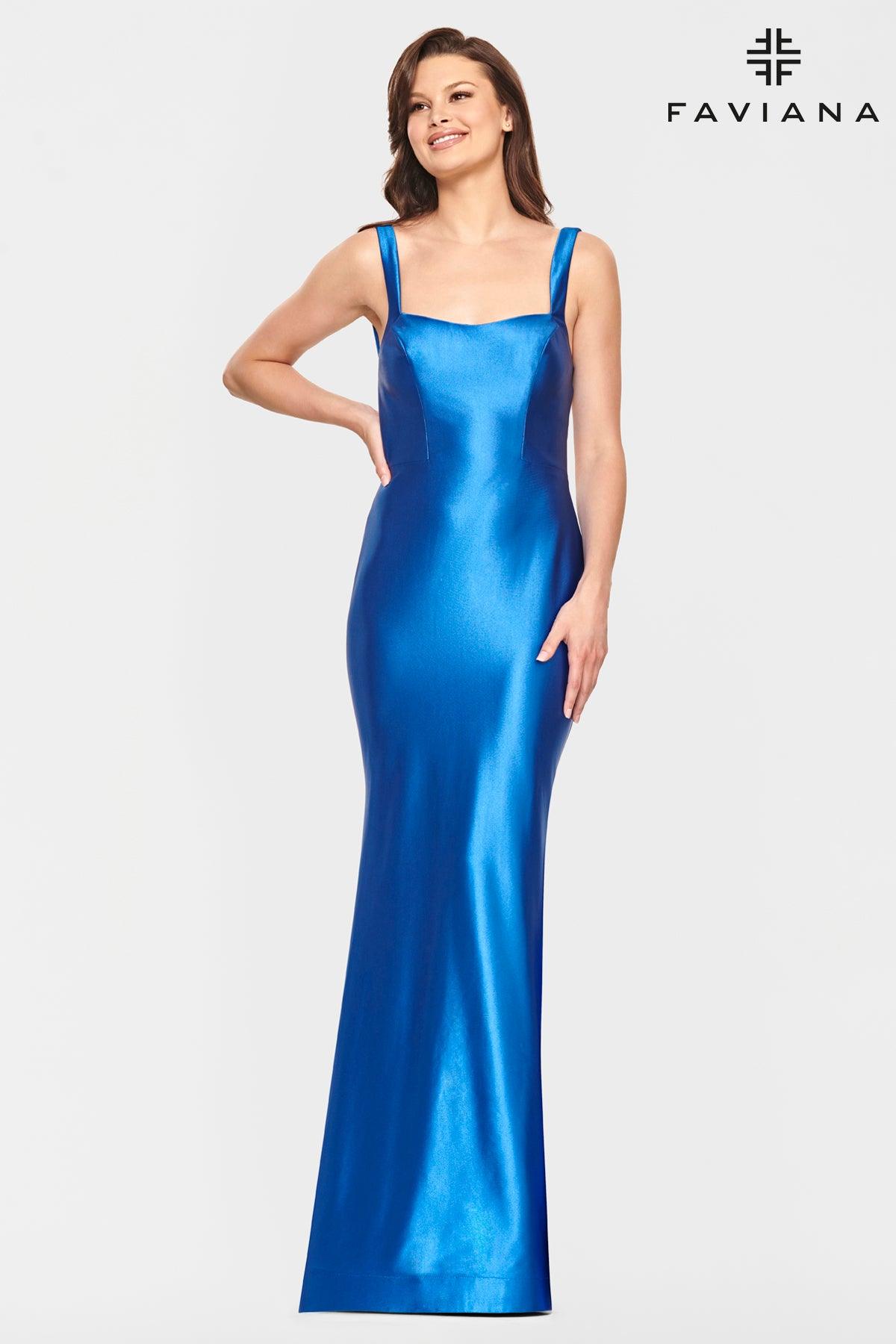 Faviana S10809 Long Sleeveless Formal Prom Dress