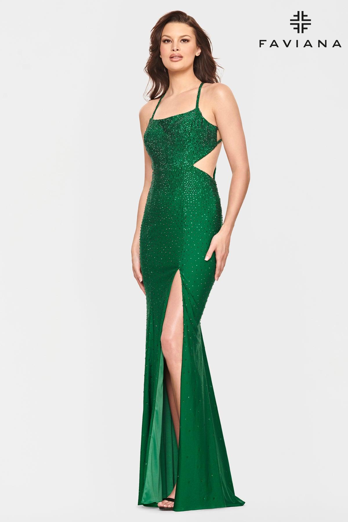 Faviana S10829 Long Formal Sexy Prom Dress