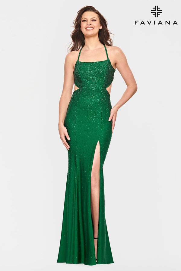 Faviana S10829 Long Formal Sexy Prom Dress