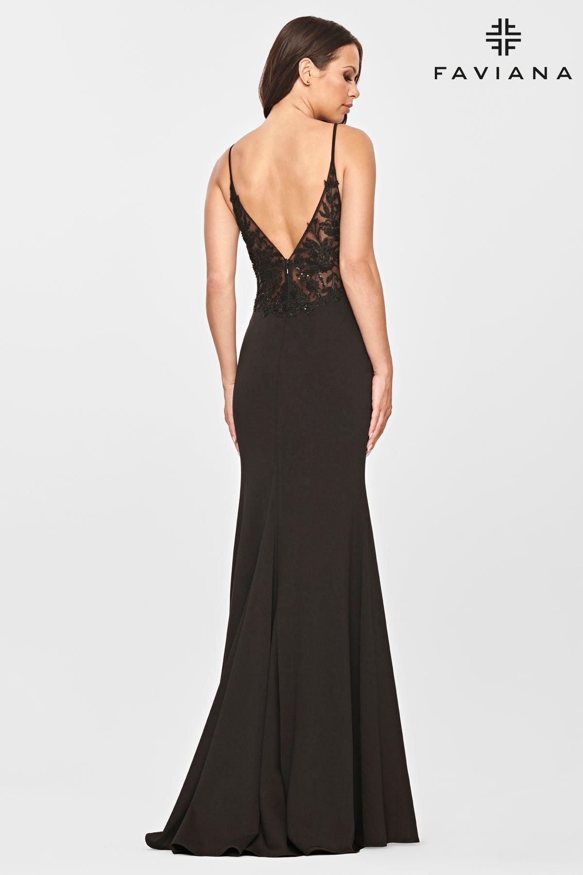 Faviana S10834 Long Formal Sexy Prom Dress