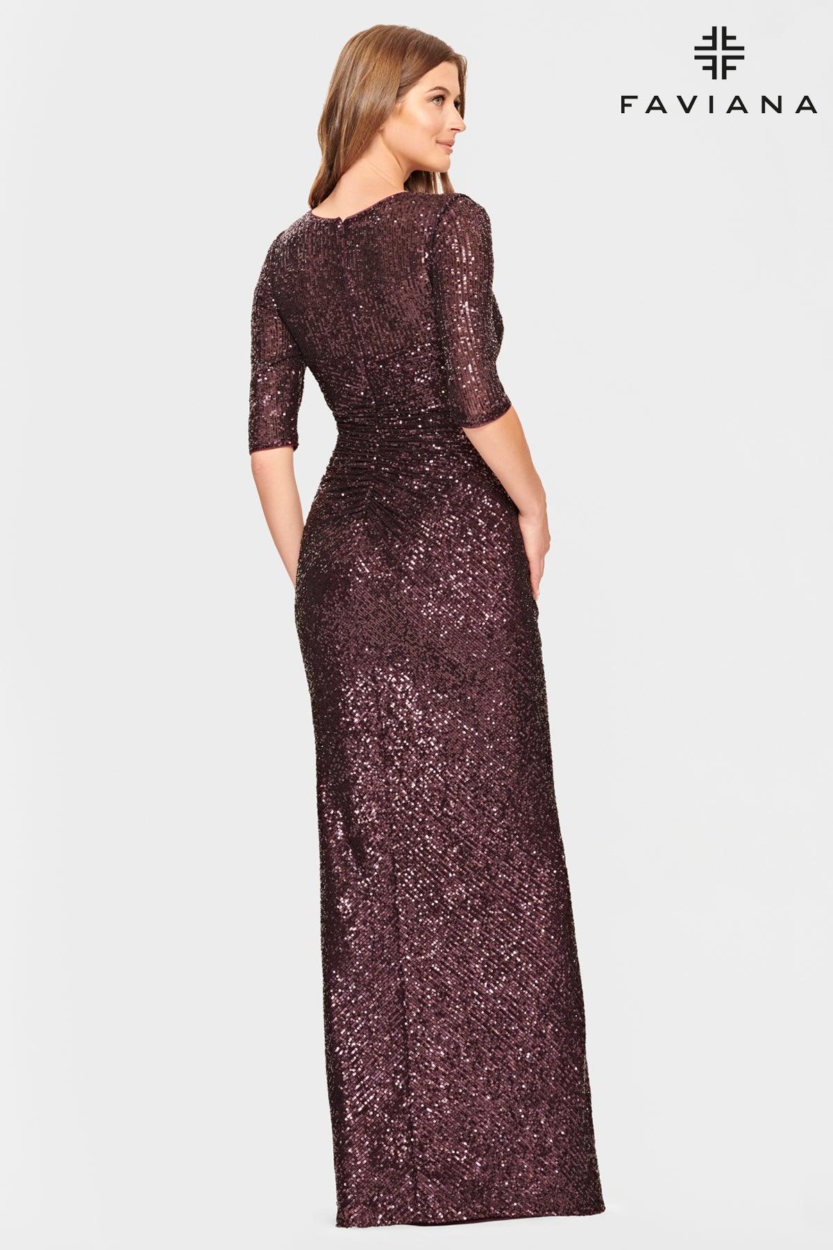 Faviana S10861 Long Formal Evening Dress