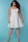 Wedding Dresses Short Spaghetti Strap Bridal Dress Ivory