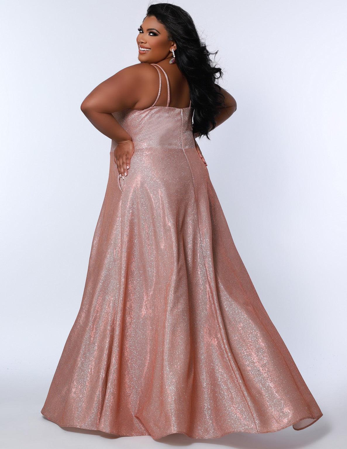 Sydneys Closet SC7349 Plus Size Long Formal Prom Dress