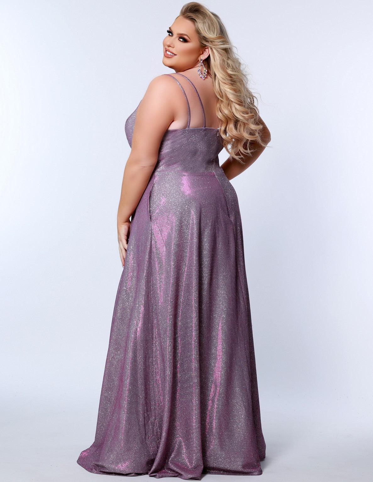 Sydneys Closet SC7349 Plus Size Long Formal Prom Dress