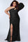 Plus Size Dresses Plus Size Long One Shoulder Prom Gown Onyx