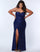 Plus Size Dresses Plus Size Long Strapless Prom Dress  Sapphire