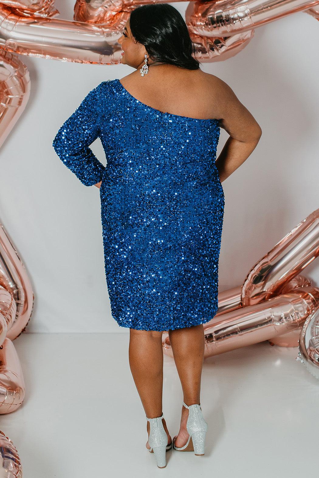 Sydneys Closet SC8112 Plus Size Short Homecoming Prom Dress