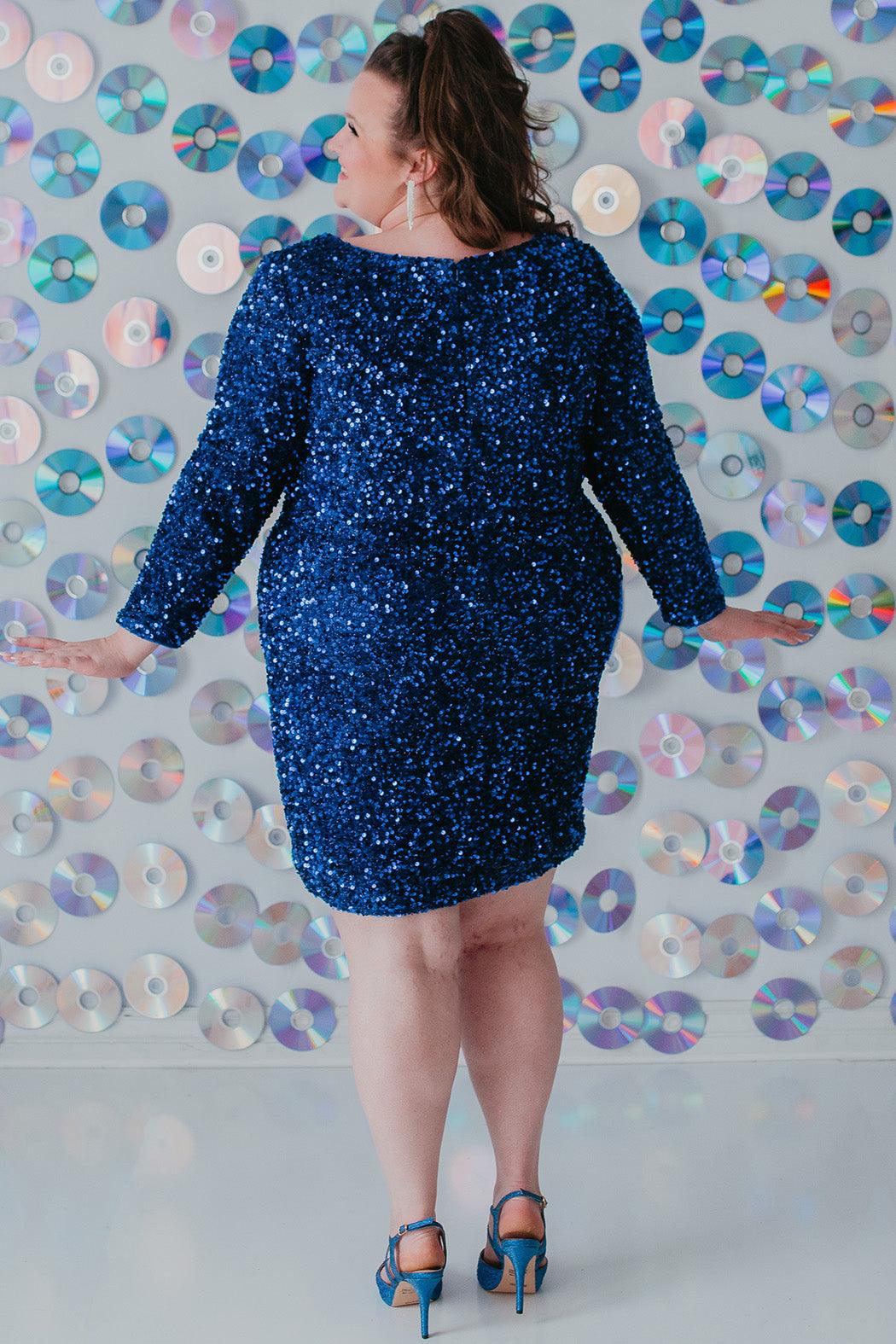 Sydneys Closet SC8113 Homecoming Short Plus Size Dress