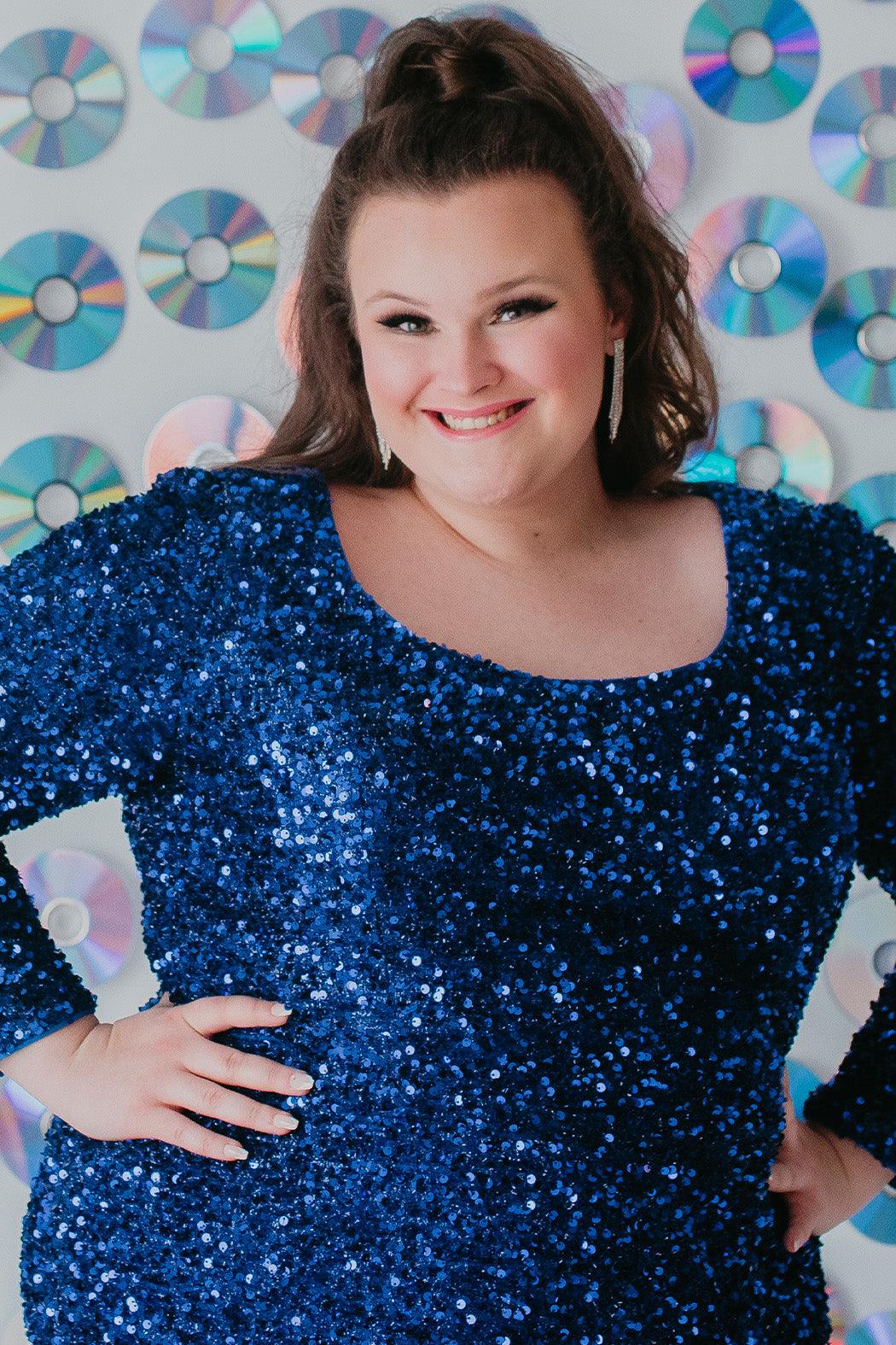 Sydneys Closet SC8113 Homecoming Short Plus Size Dress