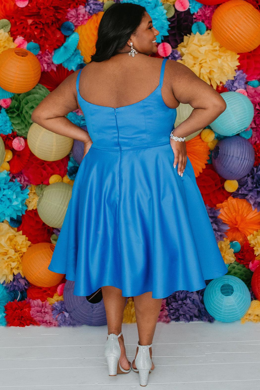 Prom Dresses Prom Short Plus Size Homecoming Dress Royal