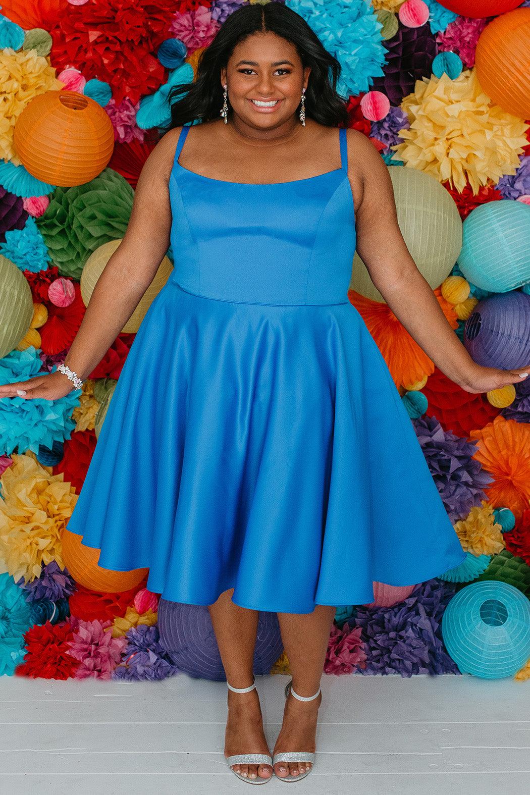 Prom Dresses Prom Short Plus Size Homecoming Dress Royal