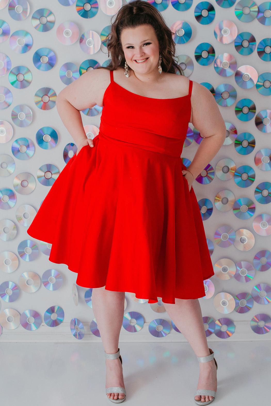 Prom Dresses Prom Short Plus Size Homecoming Dress Red