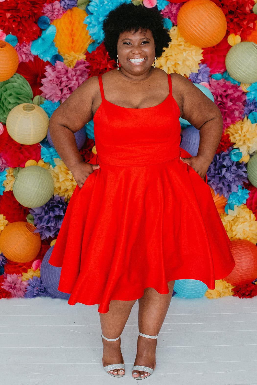 Prom Dresses Prom Short Plus Size Homecoming Dress Red