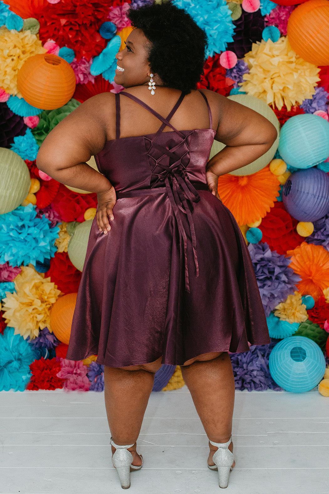 Homecoming dresses for thick girls on sale