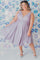 Prom Dresses Plus Size Homecoming Prom Short Dress Orchid
