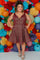  Short Sleeveless Plus Size Homecoming Prom Dress Garnet