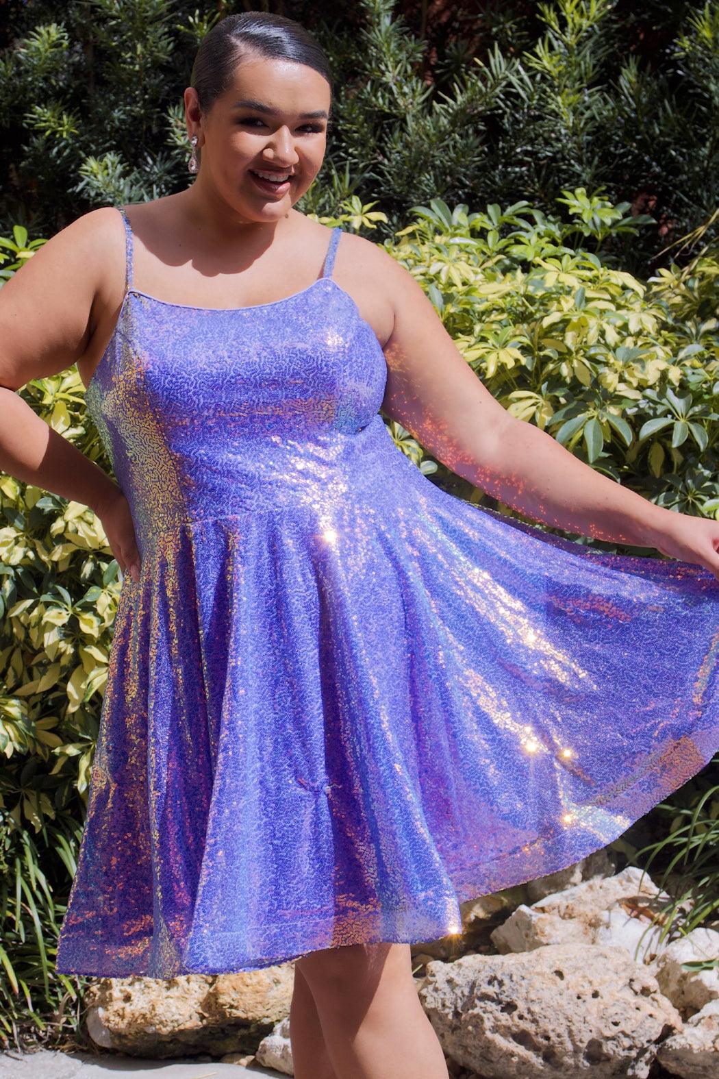 Sydneys Closet SC8122 Homecoming Short Plus Size Dress