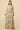 Formal Dresses Printed Long Sleeve Pleated Maxi Dress Ivory combo