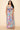 Formal Dresses Long Plus Size Floral Print Maxi Dress Blue Combo