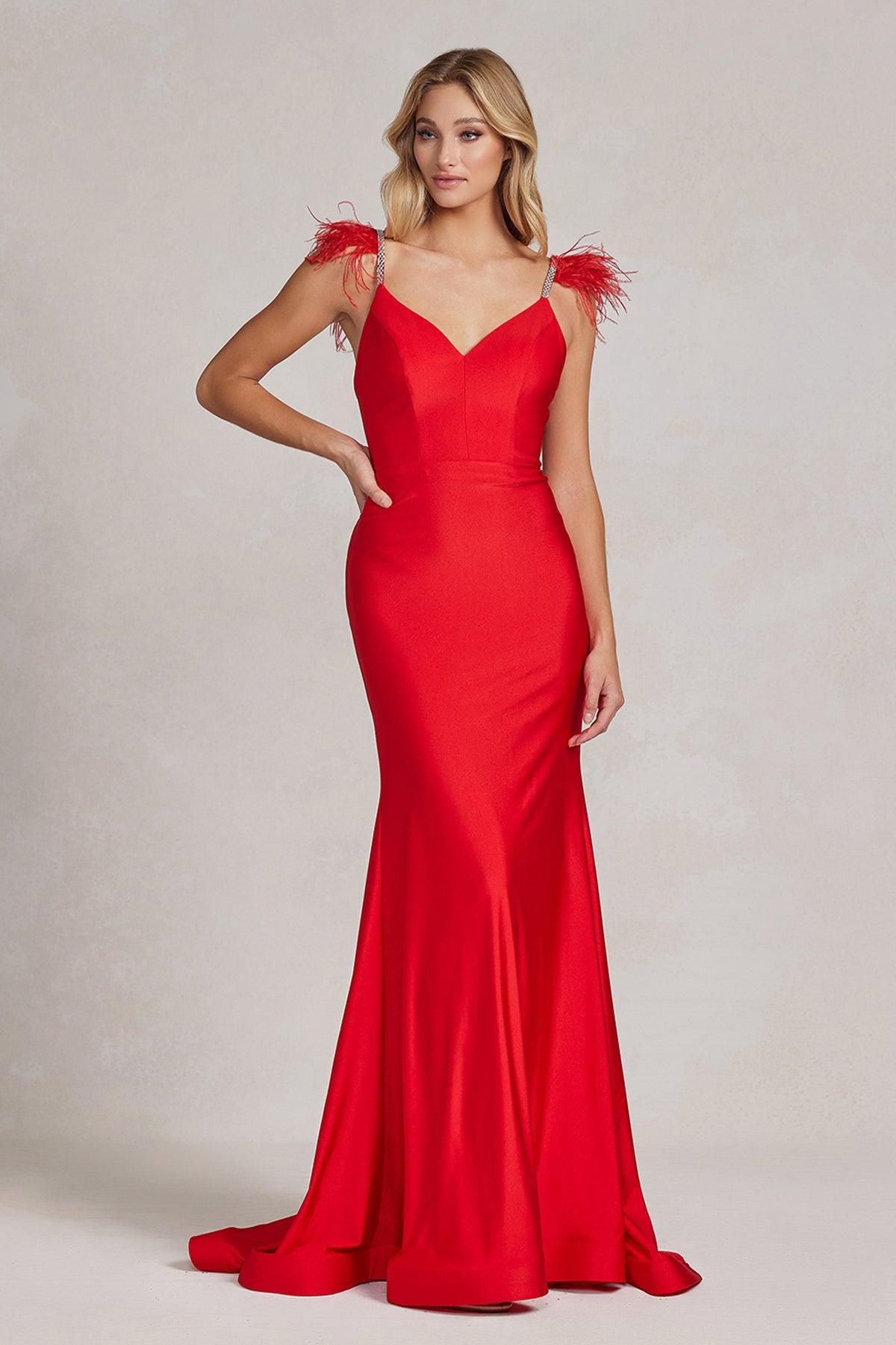 Nox Anabel T1138 Prom Long Formal Mermaid Gown Black