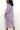 Cocktail Dresses Half Sleeve Off Shoulder Wrinkled Midi Dress  Violet