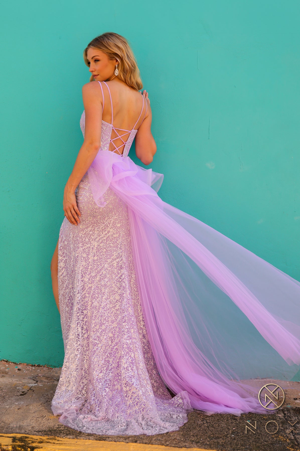 Nox Anabel's Radiant Heatset Stone Dress: Allure for Every Occasion main image 0