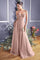 A-Line Long Formal Dress - The Dress Outlet