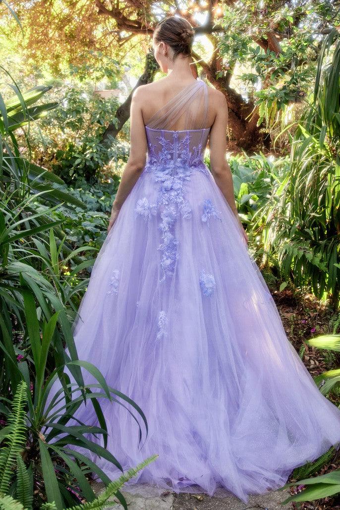 Blue Andrea & Leo A1053 One Shoulder Prom Dress for $390.0 – The Dress ...