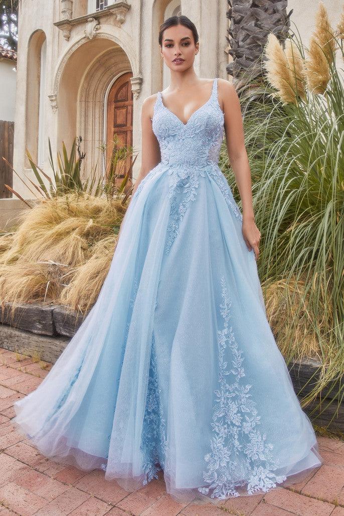 Andrea & Leo A1125 Spaghetti Strap Prom Dress