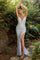 Andrea & Leo A1159 Spaghetti Strap Beaded Prom Dress Blue 1