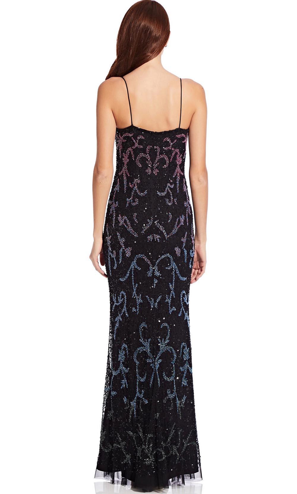 Adrianna Papell Formal Beaded Long Dress AP1E206840 - The Dress Outlet