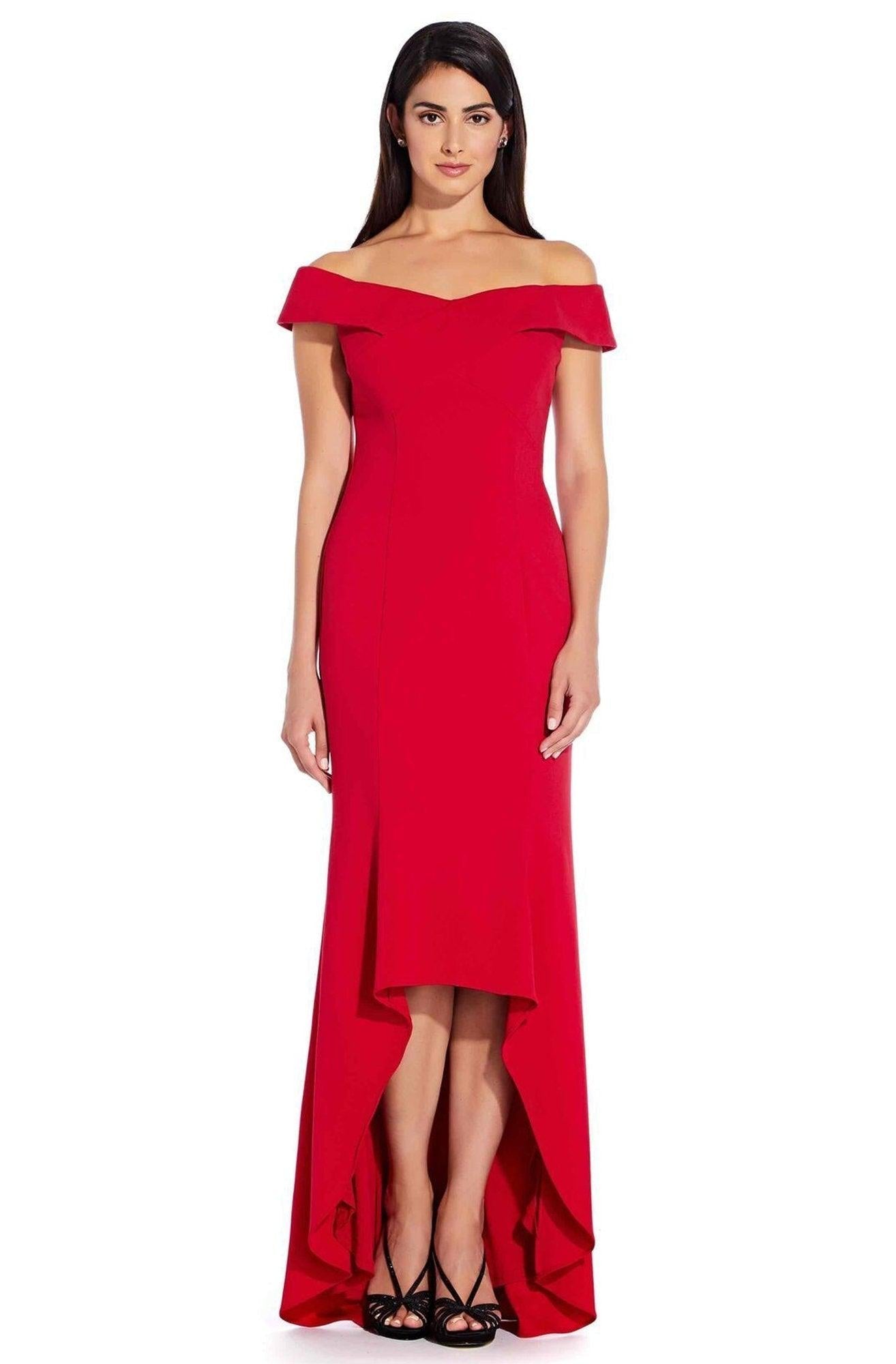 Adrianna Papell High Low Formal Dress AP1E206023 - The Dress Outlet