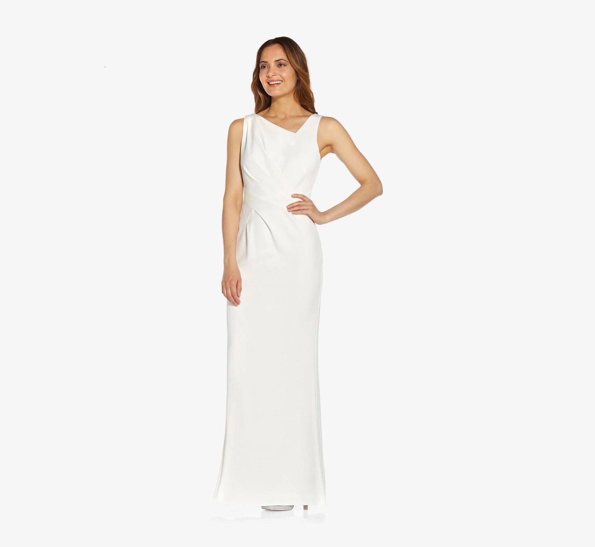 Adrianna Papell AP1E209034 Long Formal Beaded Gown