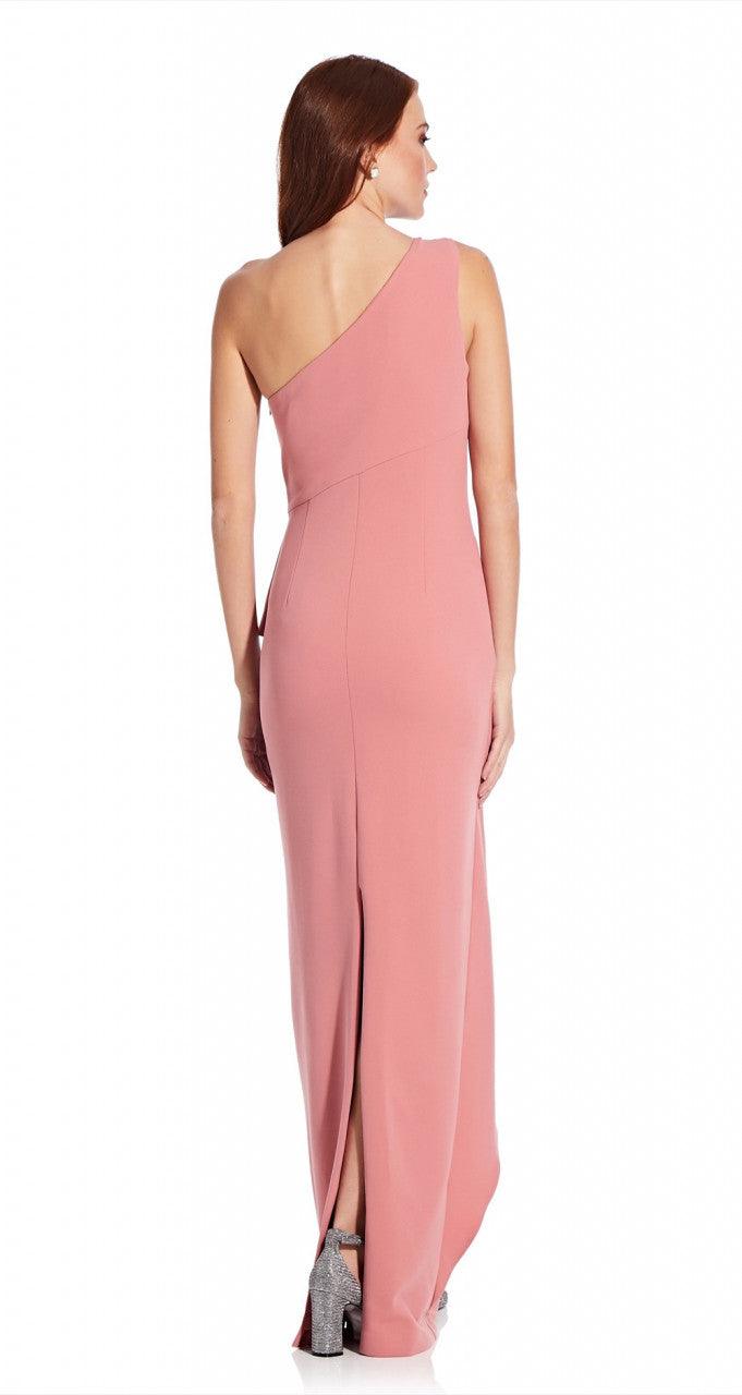 Adrianna Papell Long Formal Draped Gown AP1E206931 - The Dress Outlet