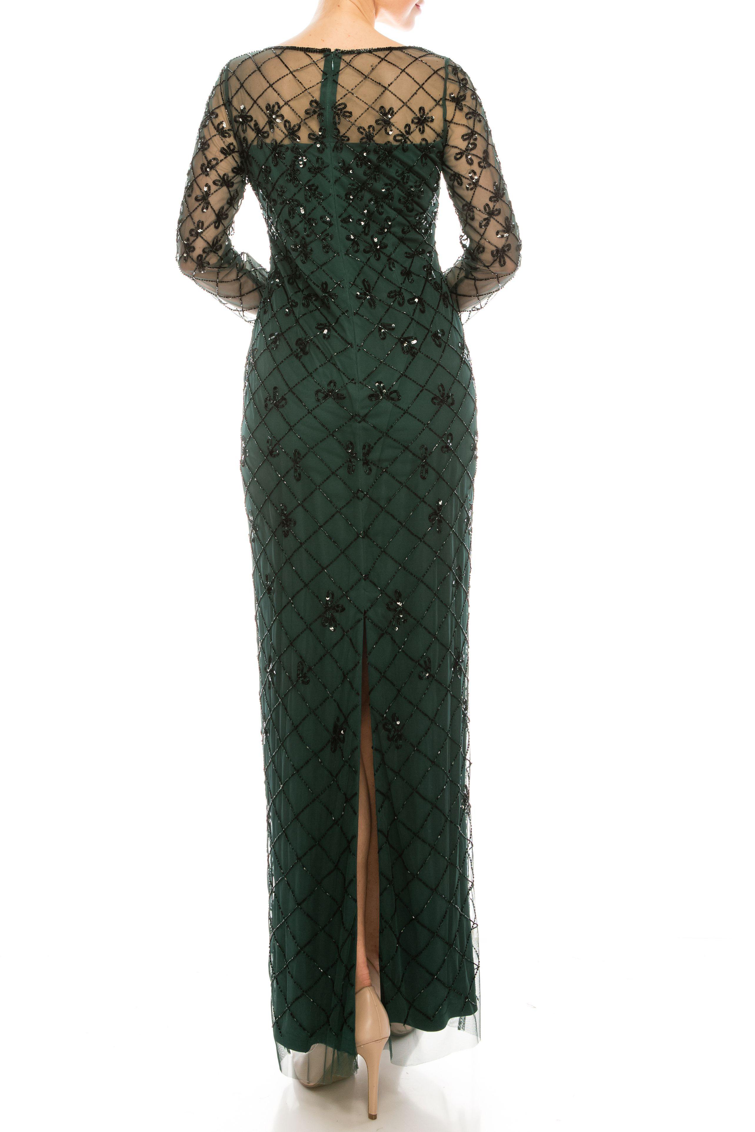 Adrianna Papell Long Formal Evening Gown AP1E206544 - The Dress Outlet