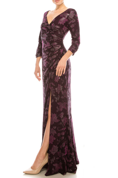 Adrianna Papell Long Formal Sheath Dress AP1E206702 - The Dress Outlet