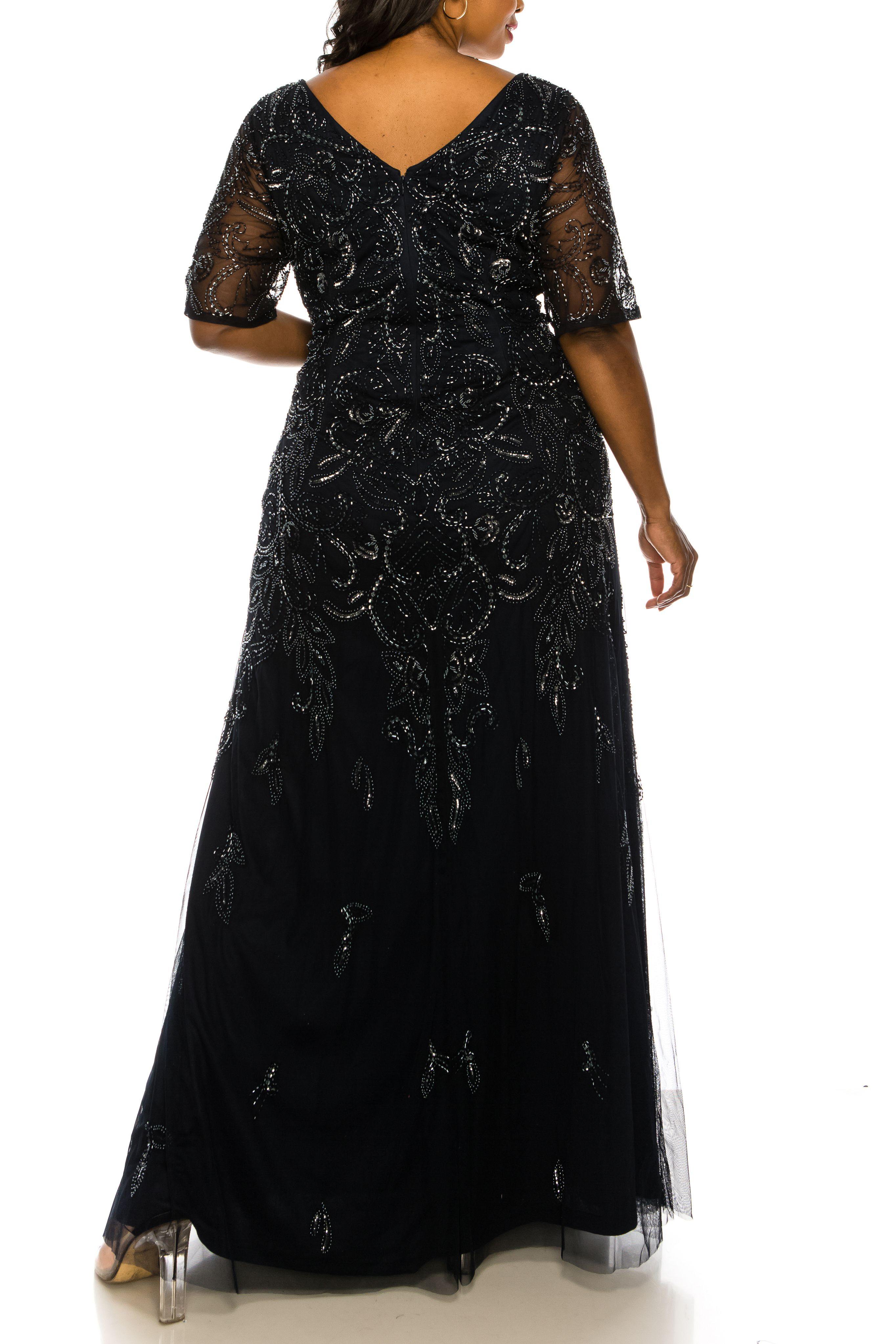 Adrianna Papell Plus Size Plus Size Adrianna Papell Green Beaded Dress Plus Size Adrianna Adrianna Papell Plus Size Plus Size Adrianna Papell Green Beaded Dress Plus Size Adrianna