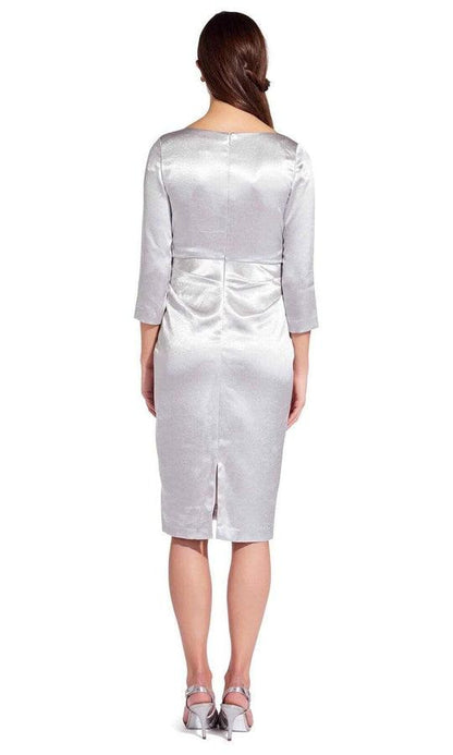 Adrianna Papell Short 3/4 Sleeve Dress AP1E205746 - The Dress Outlet