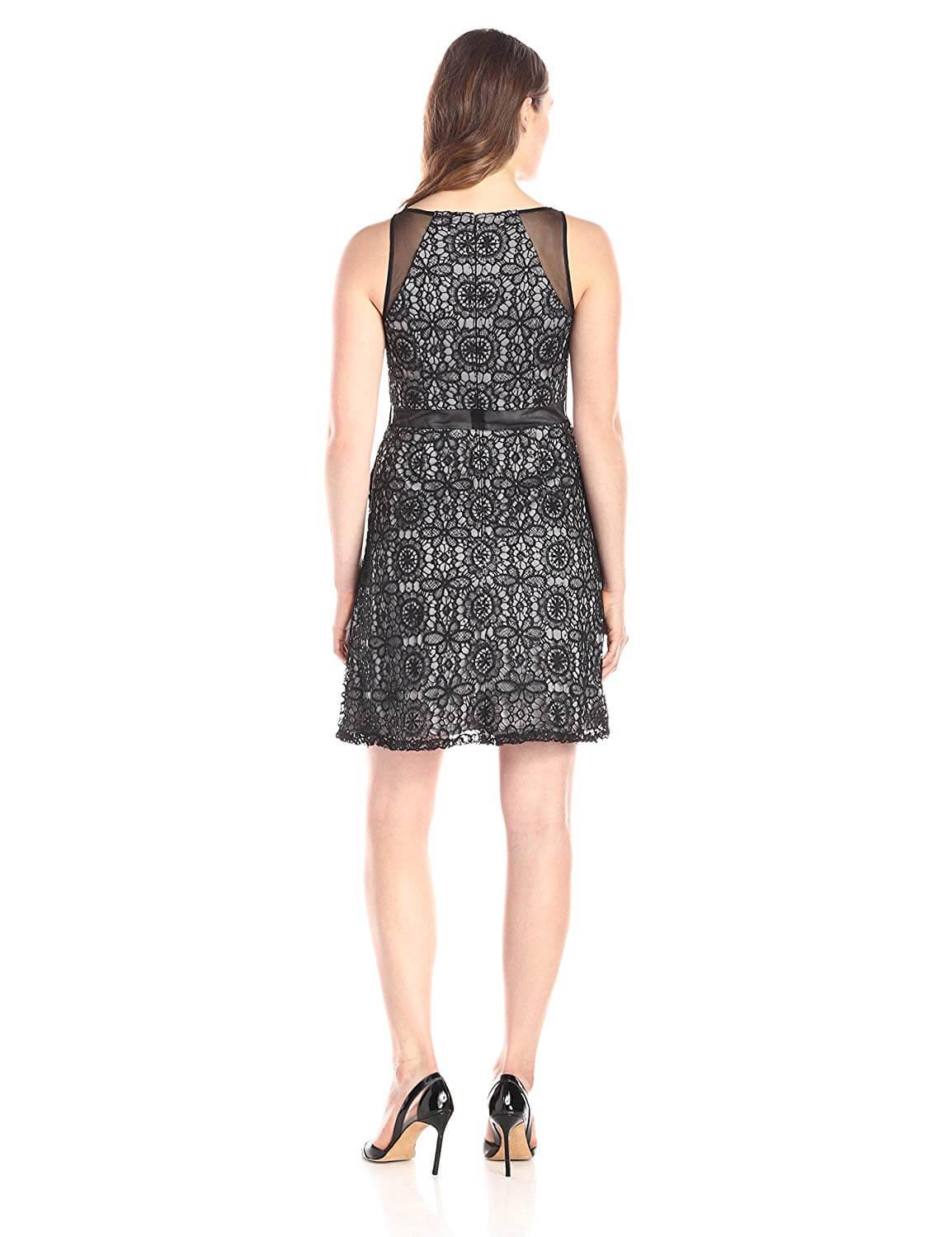 Adrianna Papell AP041908460 Short Cocktail Floral Dress